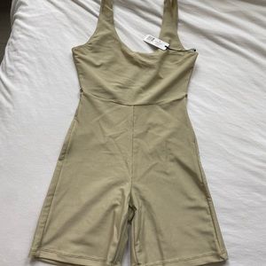 Weworewhat ribbed unitard